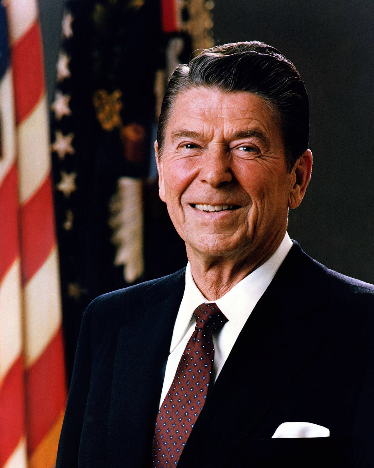 President Ronald Reagan 1981 Presidential Portrait